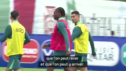 Portugal - Dias : "On suivra Ronaldo jusqu'au bout !"