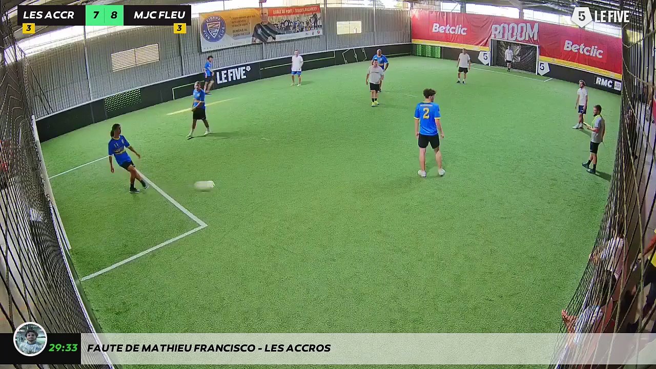 Faute de Mathieu Francisco - LES ACCROS