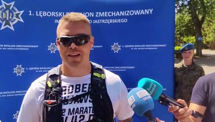 Przebiegł 42 maratony w 42 dni