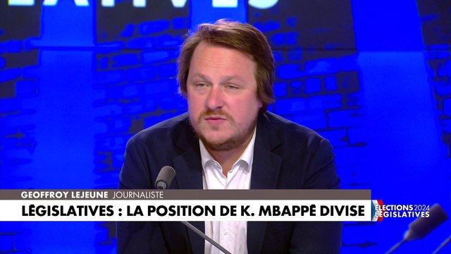 Geoffroy Lejeune : «Ça n’arrive jamais quelqu’un qui dit ‘je vais voter pour Bardella’ et pourtant il y en a»