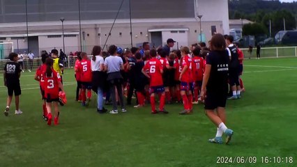Tournoi U11, les chants du FCEE 1 victorieux