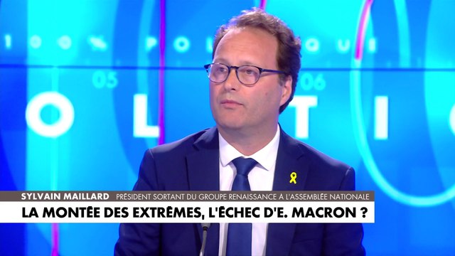 Sylvain Maillard : «Nous ne travaillons ni avec le Rassemblement national ni avec La France insoumise»