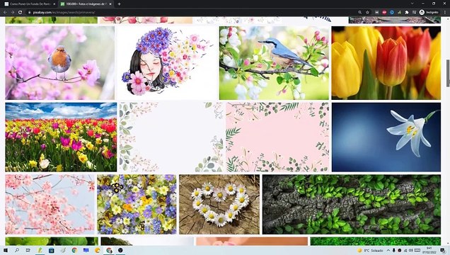 Como PONER una IMÁGEN de PRIMAVERA como FONDO de ESCRITORIO en WINDOWS 10 FÁCIL y RÁPIDO