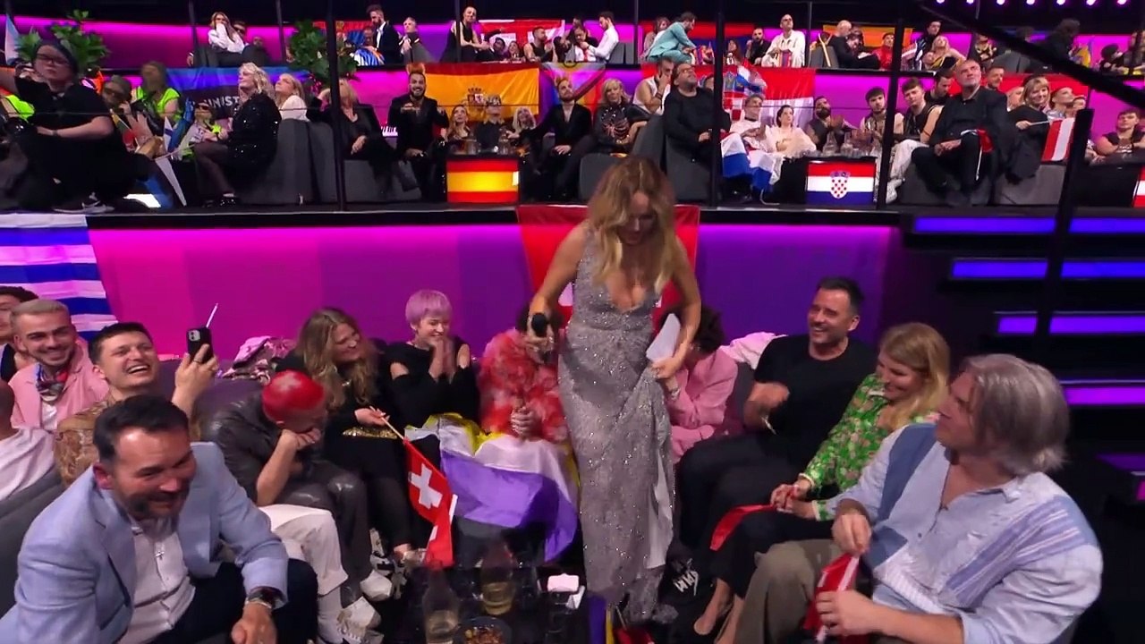 Malin Åkerman & Nemo & Slimane | 1. Plads & 2. Plads i finalen | Eurovision Song Contest 2024 | DRTV