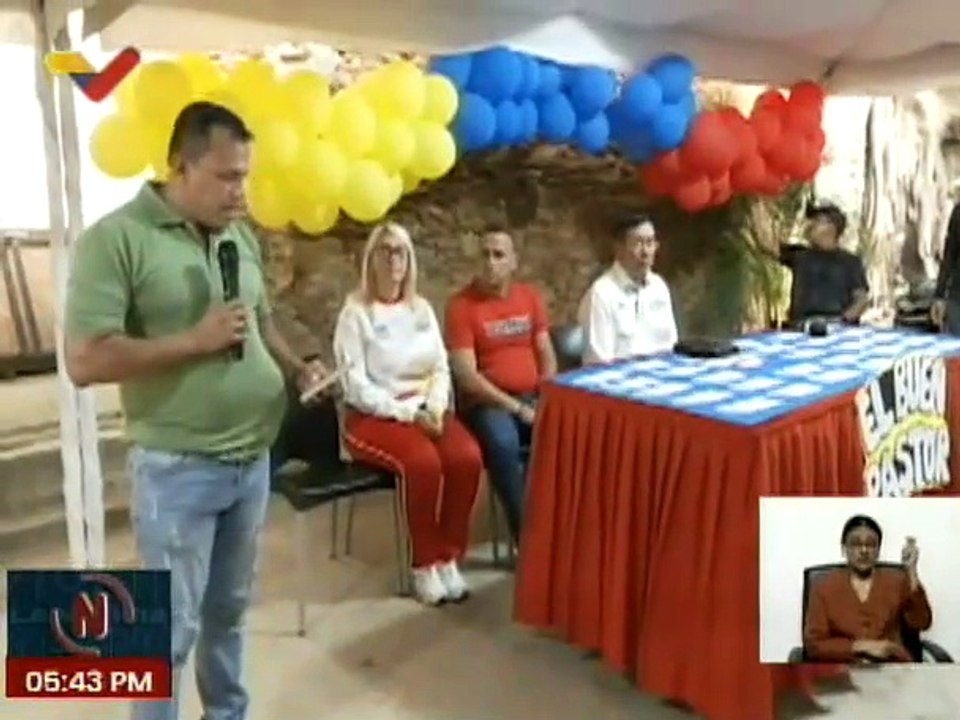 Iglesias del mcpio. Vargas reciben insumos para...