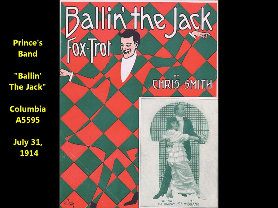 Ballin The Jack - Princes Band (1914)