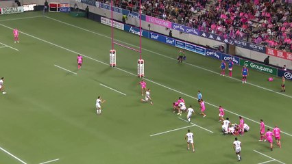 TOP 14 - Essai de Isa FACUNDO (RCT) - Stade Français Paris - RC Toulon