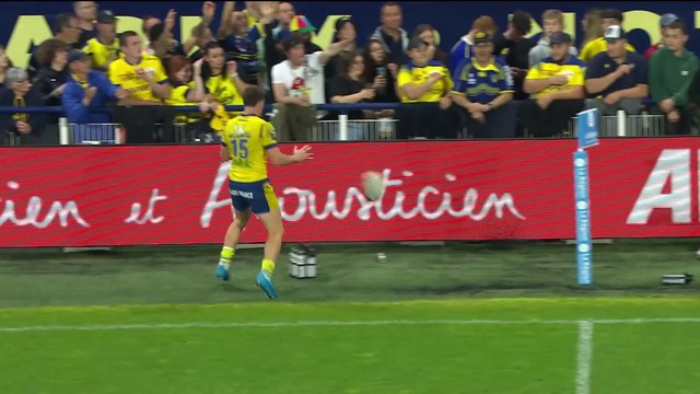 TOP 14 - Essai de Alivereti RAKA (ASM) - ASM Clermont - Montpellier Hérault Rugby