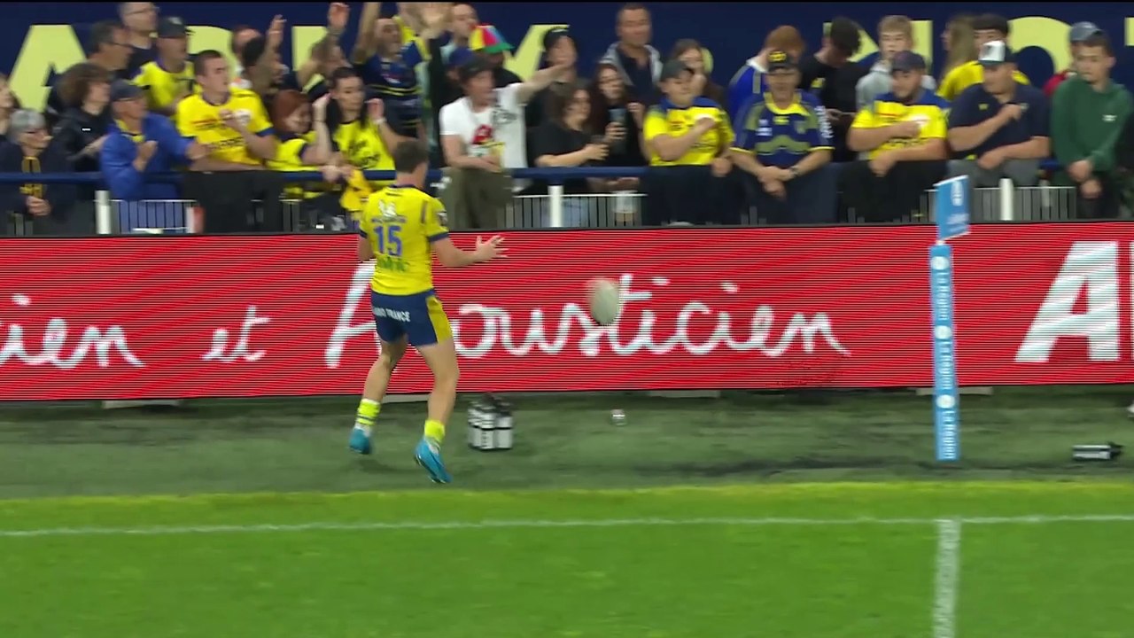 TOP 14 - Essai de Alivereti RAKA (ASM) - ASM Clermont - Montpellier Hérault Rugby
