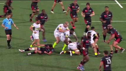 TOP 14 - Essai de Ange CAPUOZZO (ST) - LOU Rugby - Stade Toulousain
