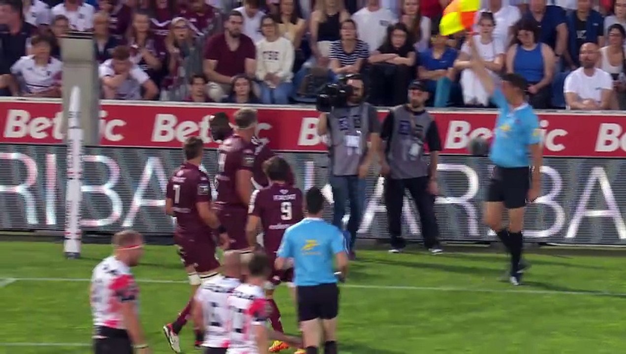 TOP 14 - Essai de Damian PENAUD(UBB) - Union Bordeaux-Bègles - Oyonnax Rugby