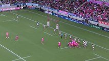 TOP 14 - Essai de Lester ETIEN (SFP) - Stade Français Paris - RC Toulon