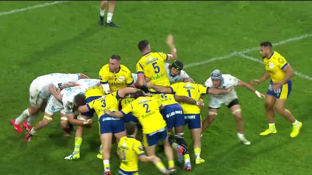 TOP 14 - Essai de Yohan BEHEREGARAY (ASM) - ASM Clermont - Montpellier Hérault Rugby