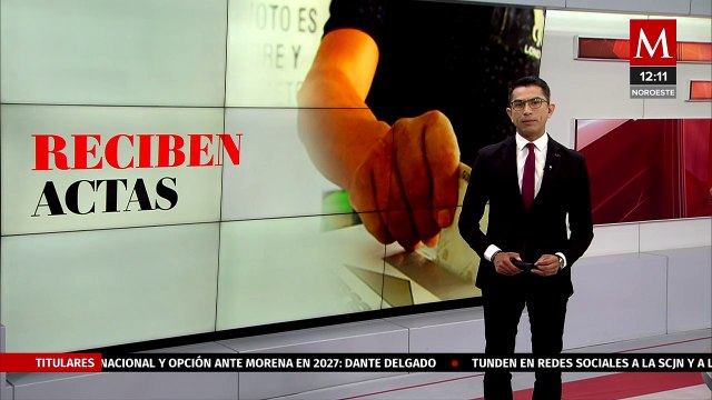 TEPJF recibe actas de la elección presidencial para resolver impugnaciones