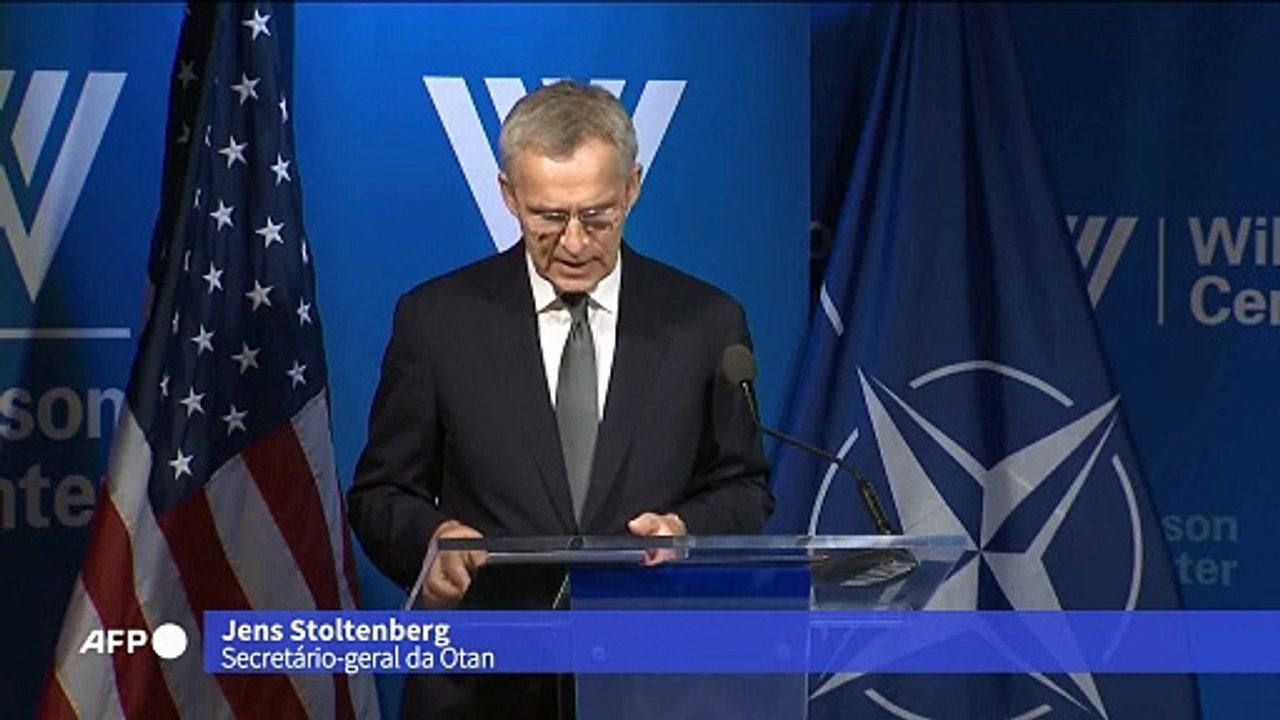 Otan defende 'mais armas para Ucrânia' e que China 'pague' por apoio à Rússia