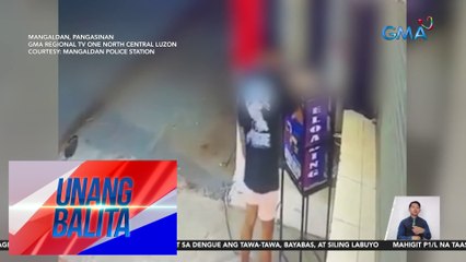 Pagsira at pagnakaw ng lalaki sa vending machine, huli-cam | Unang Balita