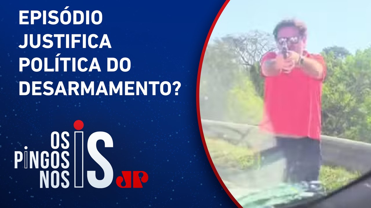 Motorista atira em carro por pelo menos cinco vezes durante briga de trânsito