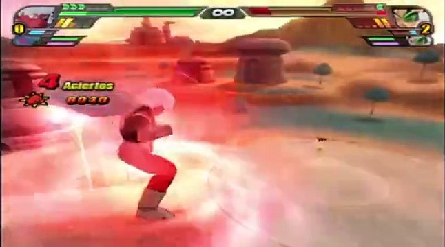 Dragon Ball Z Budokai Tenkaichi 3 - Butter & Jheese VS Bardock & Fasha #rj_anda RJ ANDA