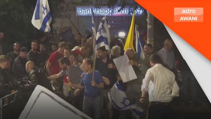 Rakyat Israel anti-kerajaan protes gesa pilihan raya baharu