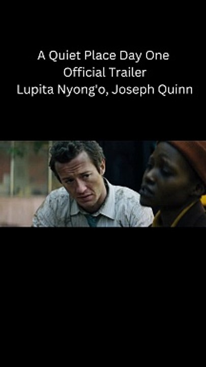 A Quiet Place Day One Official Trailer Lupita Nyong'o, Joseph Quinn