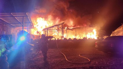 충남 청양군 창고 화재...6천만 원 재산 피해 / YTN