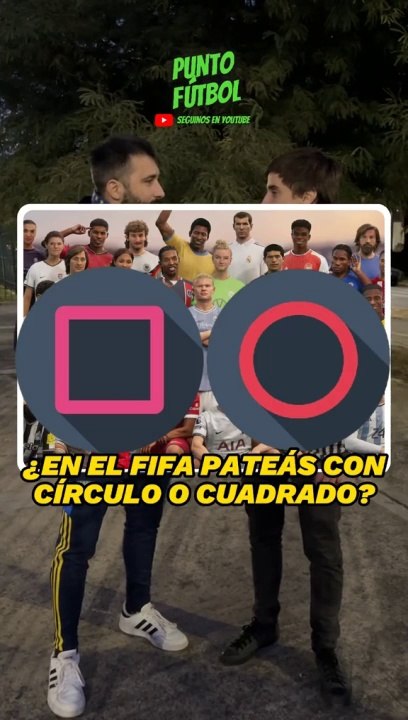 ¿Con qué botón pateas en la Play?