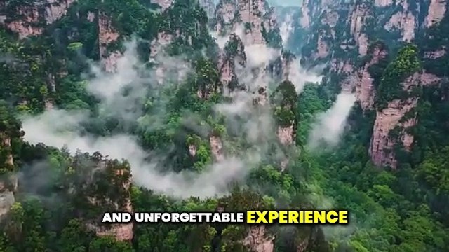 Exploring the Stunning Beauty of Zangzhaje Glass Bridge China