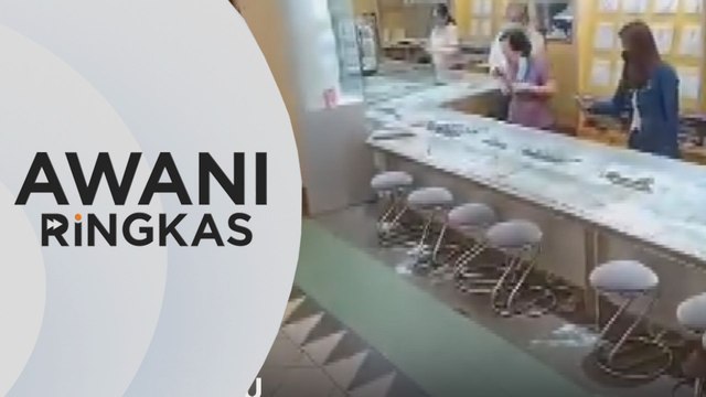 AWANI Ringkas: Samun kedai emas | Kebajikan warga tentera