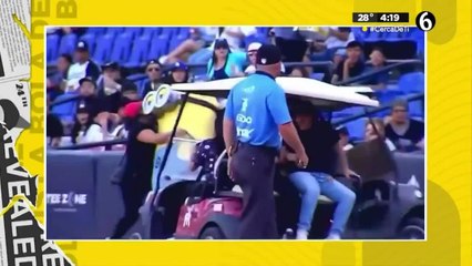 Minion herido en partido de los Sultanes