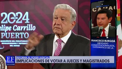 Narrativa de AMLO contra el Poder Judicial comienza a tener frutos: abogado Francisco Burgoa