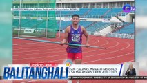 PH National Athlete Melvin Calano, panalo ng gold medal sa Javelin Throw sa Malaysian Open Athletics Championship 2024 | Balitanghali