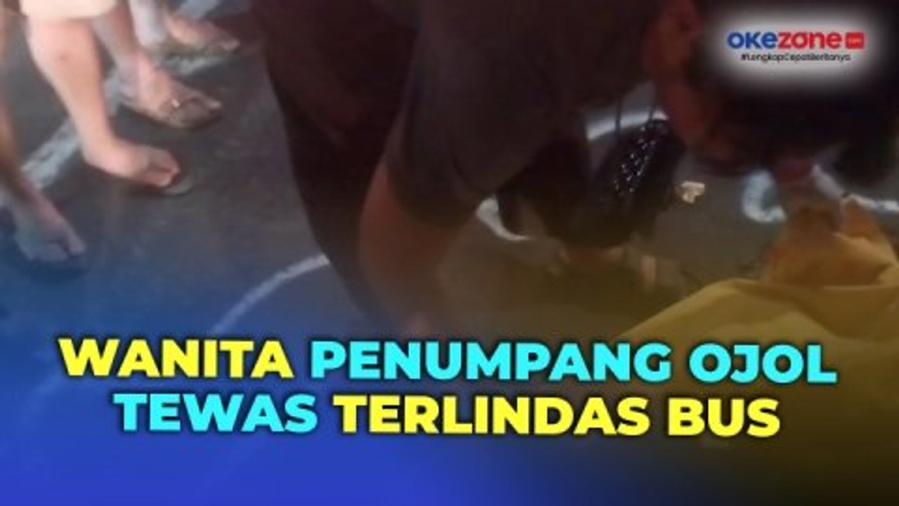 Gagal Menyalip, Wanita Penumpang Ojol Tewas Terlindas Bus di Jalan Raya Bogor