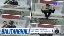 Kabaong, paandar ng isang nursing graduate sa kaniyang grad photoshoot | Balitanghali