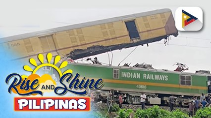 15 patay sa pagsalpok ng cargo train sa isang passenger train sa India