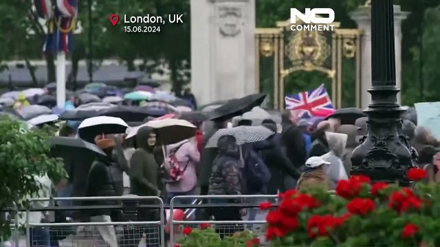 جشن تولد پادشاه بریتانیا و نخستین حضور کیت میدلتون در مراسم‌های عمومی پس از ۶ ماه غیبت