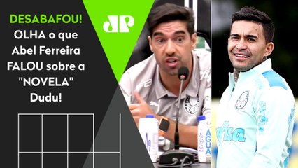 "ISSO É MENTIRA!!! A ÚNICA VERDADE é: o Dudu ME PEDIU para..." Abel Ferreira DESABAFA no Palmeiras!