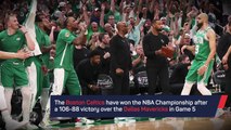 Breaking News - Boston Celtics win NBA Championship