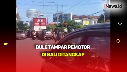 Viral! Bule Asal Jerman Tampar Pemotor di Bali Berujung Ditangkap