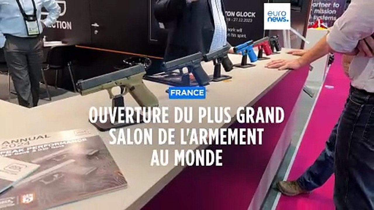 Le plus grand salon de l'armement au monde s'es...