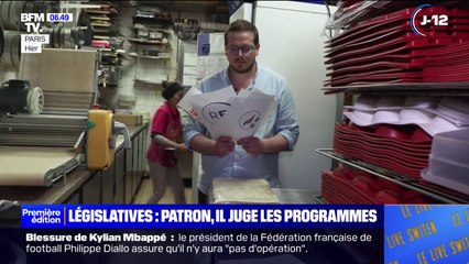 Énergie, retraite et salaires... Ce patron d'une petite entreprise juge les programmes de candidats aux législatives