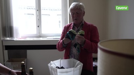 La dernière balade de Daniel Senesael au parlement fédéral de Bruxelles