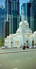 Beautiful mosque in uae