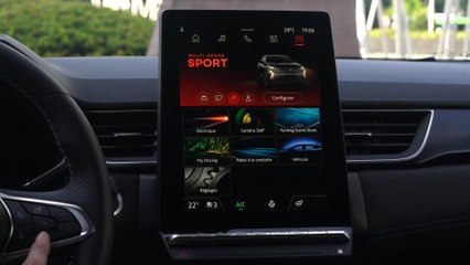 New Renault Captur E-Tech full hybrid 145 in Esprit Alpine Infotainment System