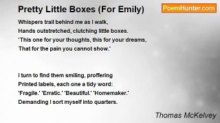 Thomas McKelvey - Pretty Little Boxes (For Emily)