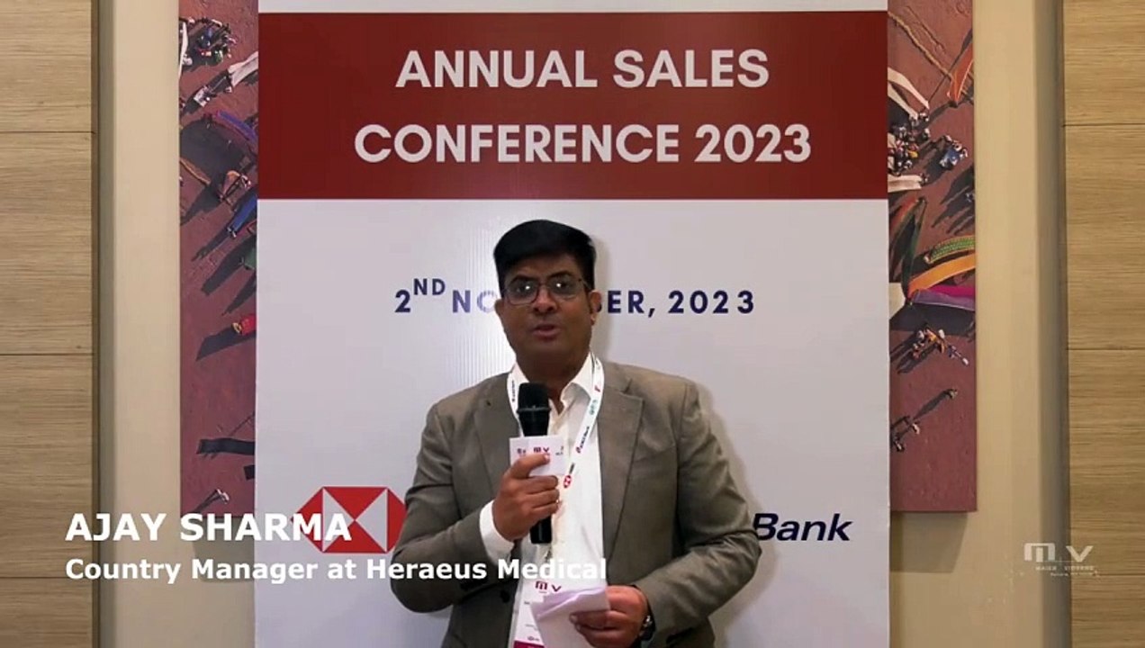 Heraeus's Transformative Medical Journey in India  _ Ajay Sharma, Country Manager at Heraeus Medical
