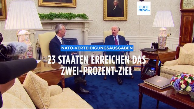 NATO-Rekord-Beiträge: 23 Staaten erreichen Zwei-Prozent-Ziel