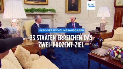 NATO-Rekord-Beiträge: 23 Staaten erreichen Zwei-Prozent-Ziel