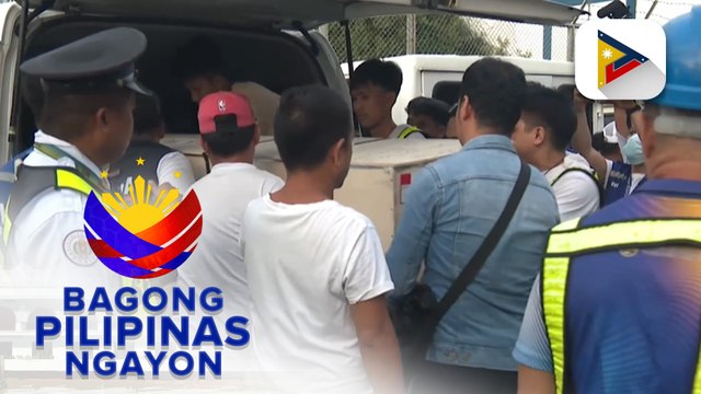 Labi ng tatlong Pinoy na nasawi sa sunog sa Kuwait, dumating na sa bansa