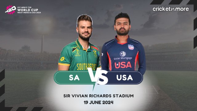 USA vs SA Dream11 Prediction | USA vs SA Dream11 Team | USA vs SA Fantasy XI | T20 World Cup 2024