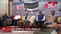 Diyanet İşleri Başkanı Ali Erbaş açıklamalarda bulundu
